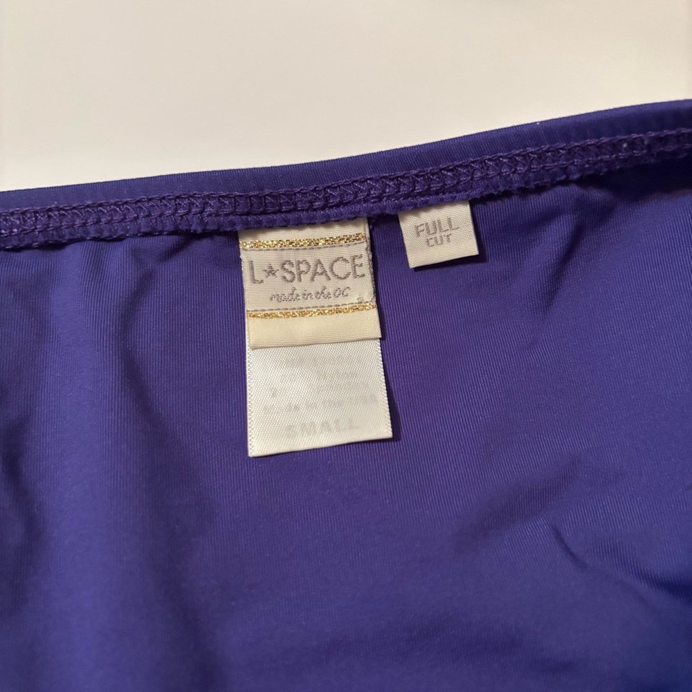 L*Space Colorful Purple Geo Pattern Bikini Set - Picture 7 of 13
